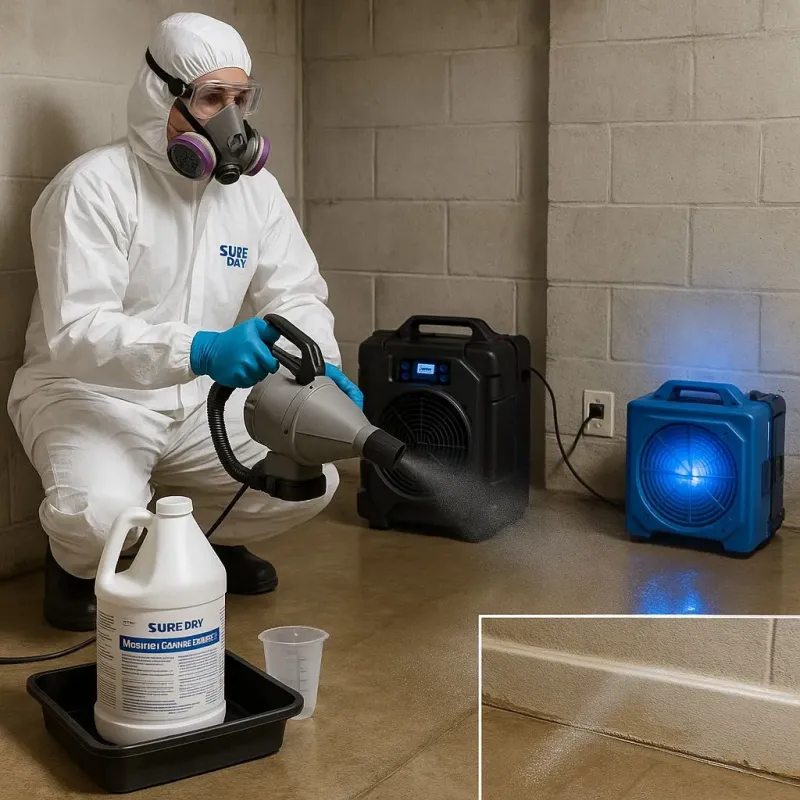 Sanitization and Odor Removal process in New Columbia, PA