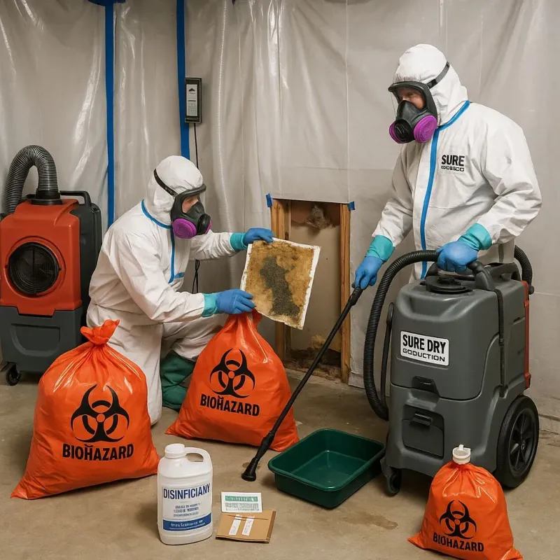 Contaminated Water Handling Protocols process in New Columbia, PA